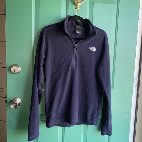 Mens the north face size small pullover zip - Picture 1 of 6